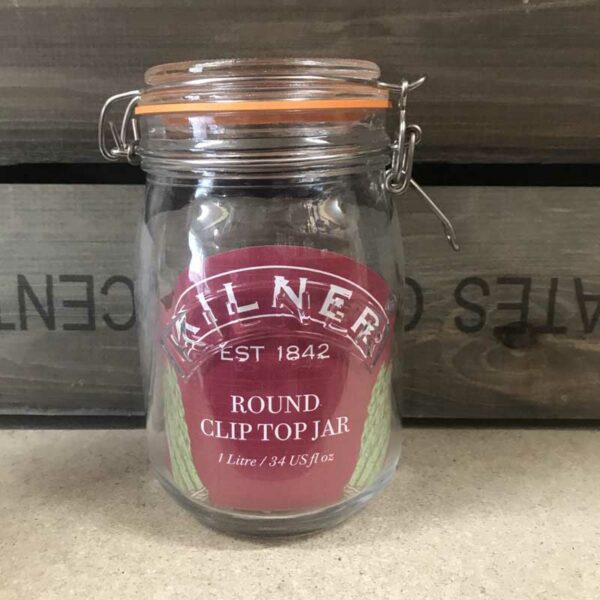 Clip Top Round Jar 1 Litre