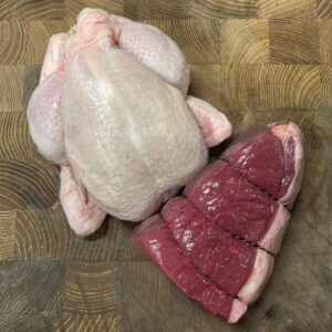 Beef Roasting Joint and Whole Chicken Pack