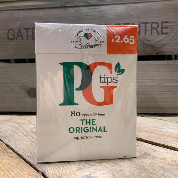 PG Tips Tea (80 Pyramid Bags)