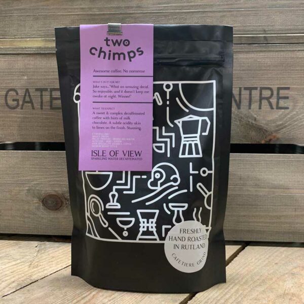 Two Chimps Coffee Isle of View, Cafetière Grind Decaffeinated