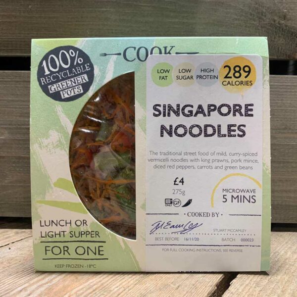 COOK Singapore Noodles - Serves 1