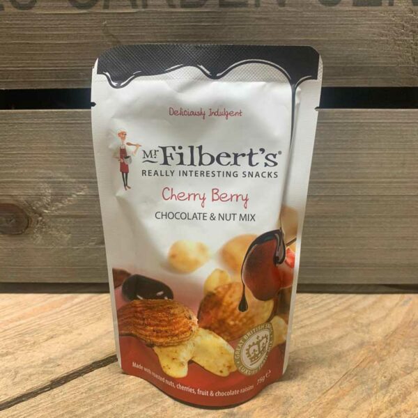 Mr Filbert's Cherry Berry Chocolate Nut Mix (75g)