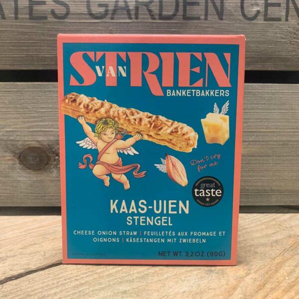 Van Strien All Butter Straws With Cheese and Onion (90g)