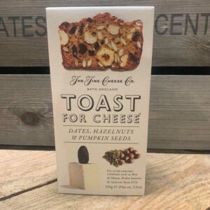 The Fine Cheese Co Toast for Cheese Dates Hazlenut & Pumpkin (100g)