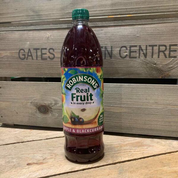 Robinsons- Apple and Blackcurrant Squash 1L