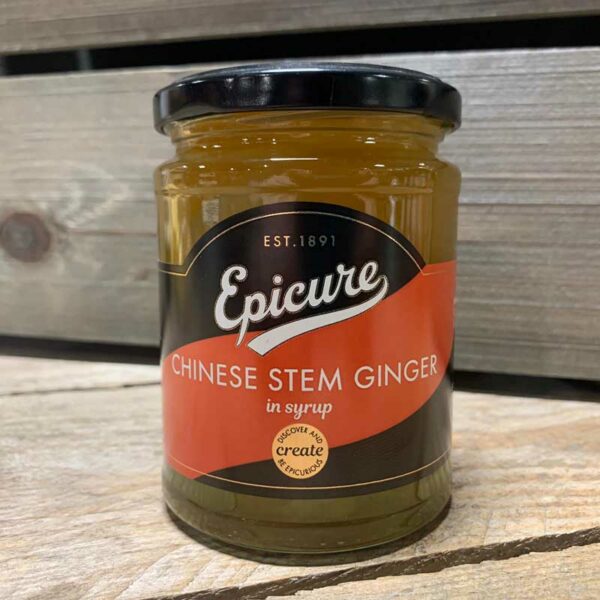 Epicure Chinese Stem Ginger In Syrup 350g