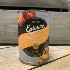 Epicure Peach Slices in Fruit Juice 411g