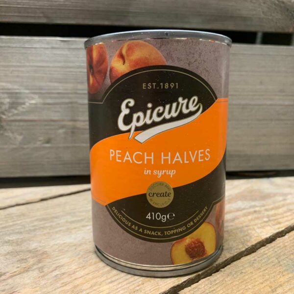 Epicure Peach Halves in Syrup 410g