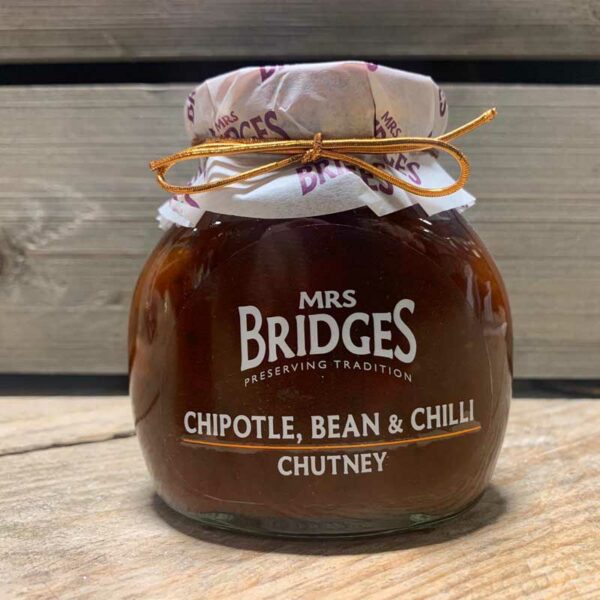 Mrs Bridges Chipotle, Bean & Chilli Chutney 290g