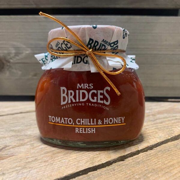 Mrs Bridges Tomato, Chilli & Honey Relish 205g