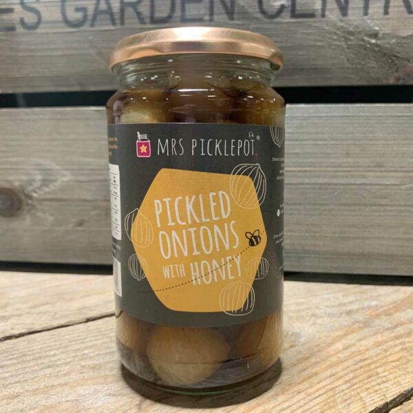 Mrs Picklepot- Pickled Onions with Honey 440g