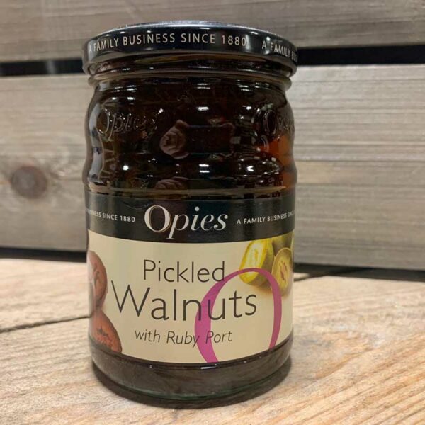 Opies- Pickled Walnuts in Ruby Port 370g