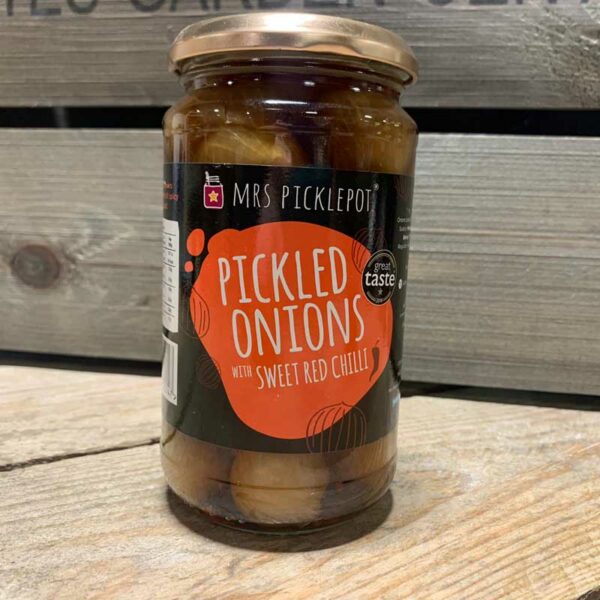 Mrs Picklepot- Pickled Onions with Sweet Chilli 440g