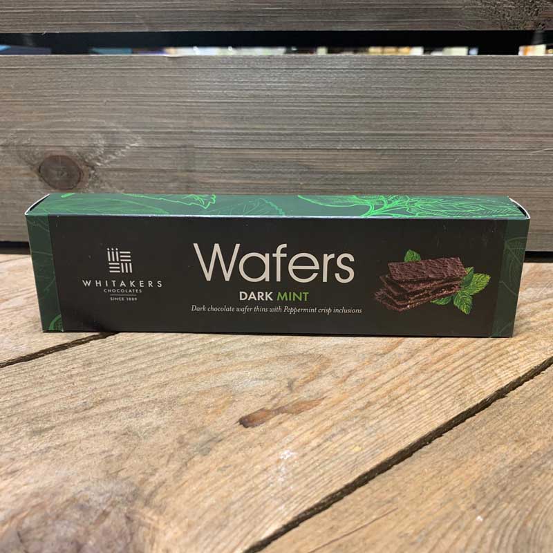 Whitakers- Mint Dark Chocolate Wafers