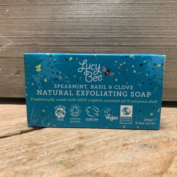 Lucy Bee Spearmint, Basil and Clove - Natural Soap
