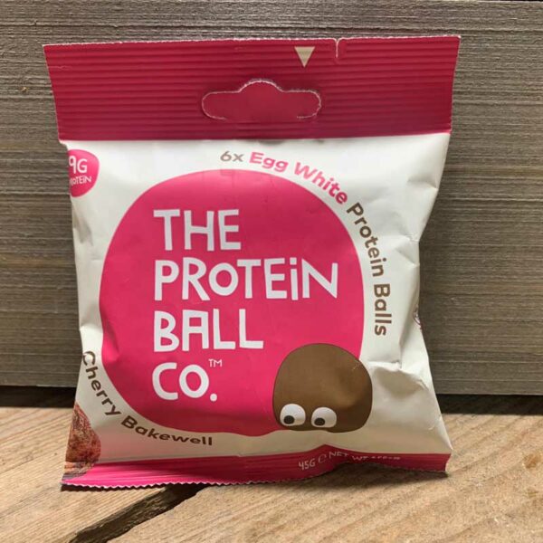 Protein Ball Gluten Free Cherry Bakewell 45g
