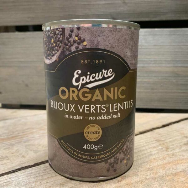 Epicure- Organic Bijoux Verts Lentils 400g