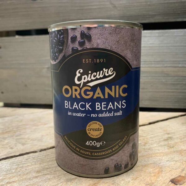 Epicure- Organic Black Beans 400g