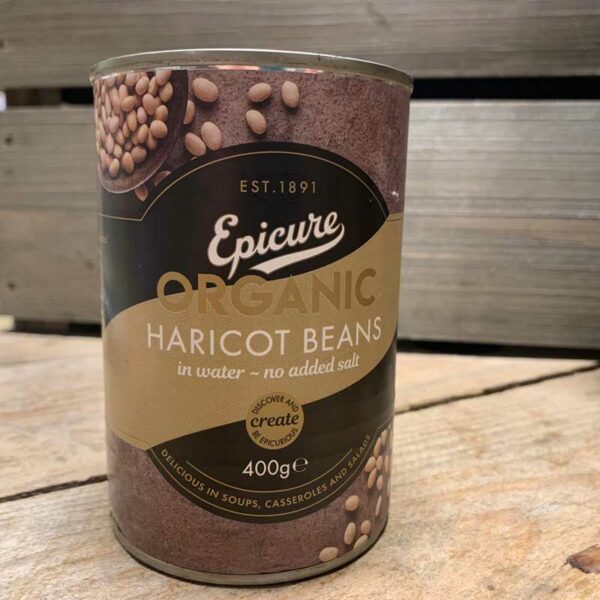 Epicure- Organic Haricot Beans 400g
