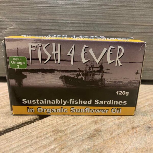 Fish 4 Ever- Sardines in Sunflower Oil 120g