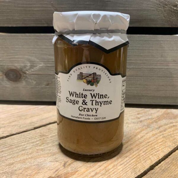 Home Farm White Wine, Sage & Thyme Gravy 450g
