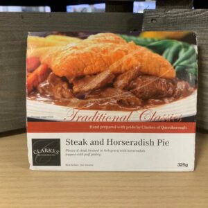Clarkes Queniborough Steak & Horseradish Pie 325g