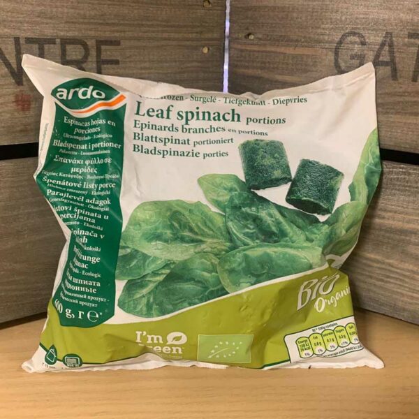 Leaf Spinach Portions - 600g