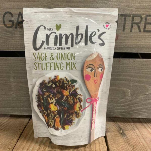 Mrs Crimbles Sage & Onion Stuffing Mix 150g Gluten Free
