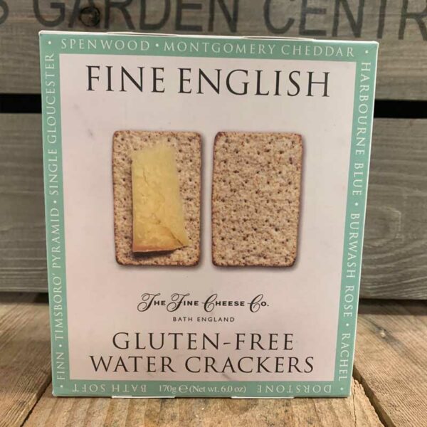 The Fine Cheese Co. Fine English Gluten Free Water Biscuits 170g