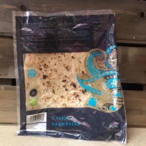 Previns 2 Large Plain Naan Breads 320g