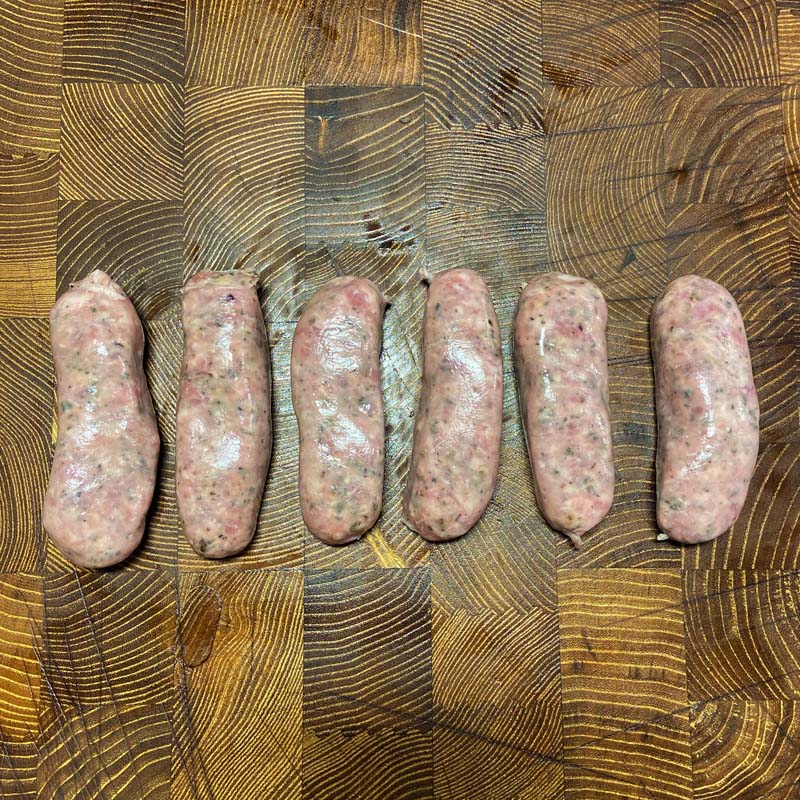 Lincolnshire Sausages x6
