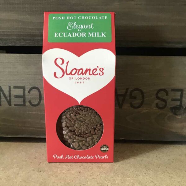 Sloane's Elegant Ecuador Milk 39% Hot Choc 250g