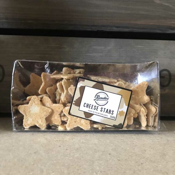 Rendles All Butter Cheese Stars 150g