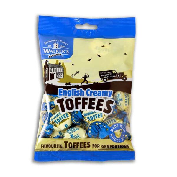 Walkers Nonsuch English Creamy Toffees (150g)