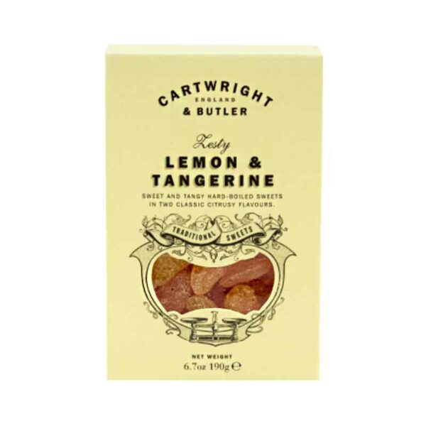 Cartwright & Butler Lemon & Tangerine Sweets (190g)