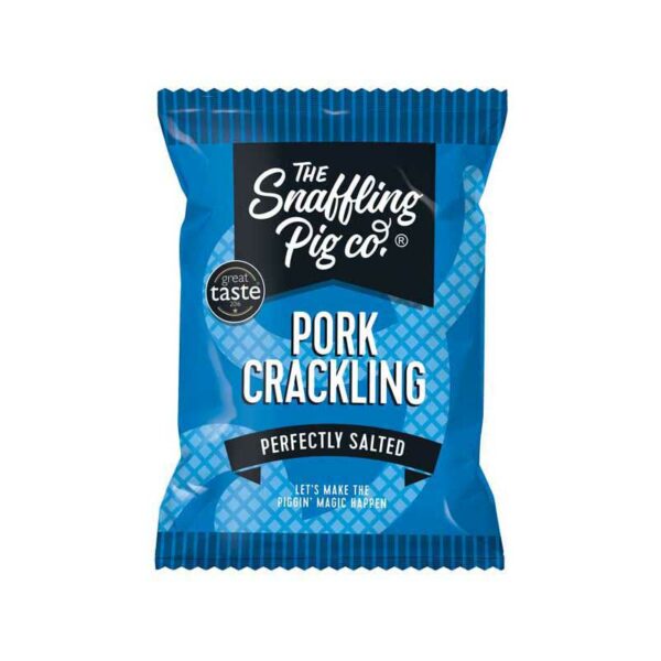 The Snaffling Pig Co. Perfectly Salted Pork Crackling (45g)