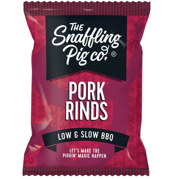 The Snaffling Pig Co. Low & Slow BBQ Pork Rinds (70g)