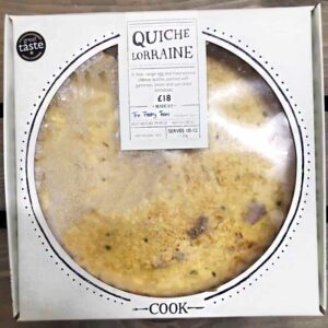 COOK Quiche Lorraine (Serves 10-12)