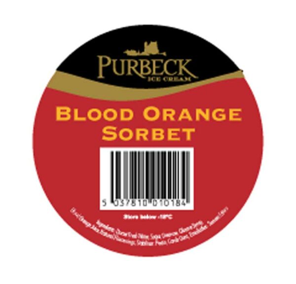 Purbeck Blood Orange Sorbet (125ml)