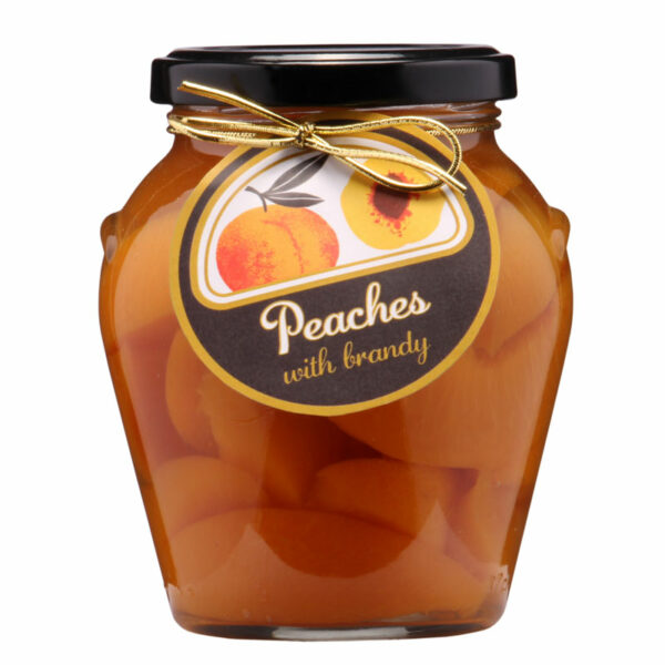 Peaches with Brandy (360g)