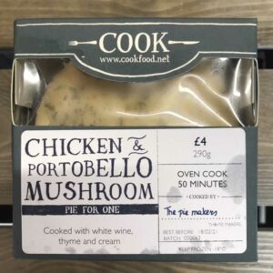 COOK Chicken & Portobello Mushroom Pie