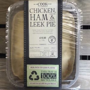 COOK Chicken Ham & Leek Pie
