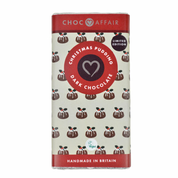 Choc Affair Christmas Pudding Dark Chocolate (90g)