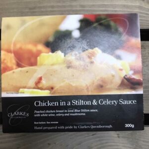 Clarkes Queniborough Chicken in Stilton & Celery Sauce (300g)