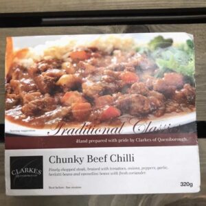 Clarkes Queniborough Chunky Beef Chilli (320g)