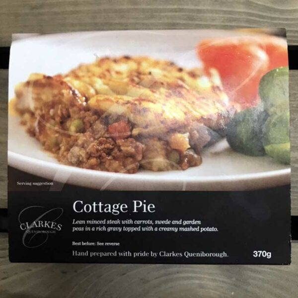 Clarkes Queniborough Cottage Pie (370g)