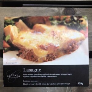 Clarkes Queniborough Lasagne (335g)