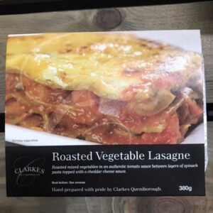 Clarkes Queniborough Roasted Vegetable Lasagne (380g)