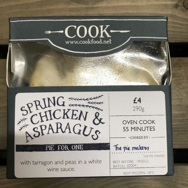 COOK Spring Chicken & Asparagus Pie
