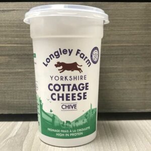 Longley Farm Cottage Cheese With Chives (250ml)
